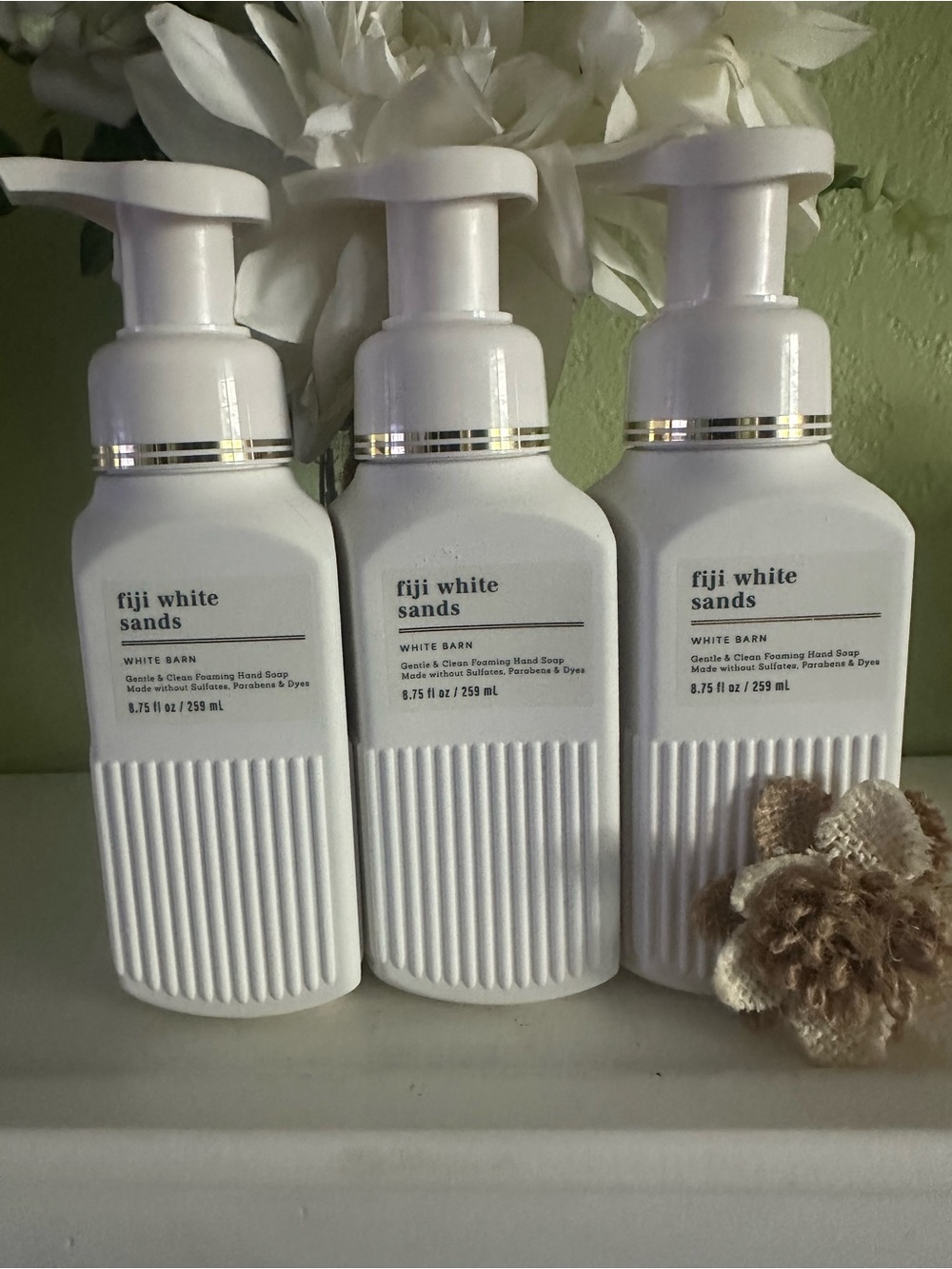 White Barn Fiji White Sands Foaming Hand Soap - White (3) PC